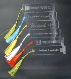 Acrylic bookmarks