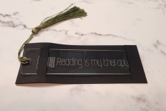 Reading is my therapy bookmark